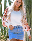 Madison Patch Bishop Sleeve Sweater