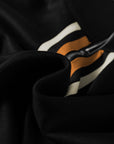Stripe Patchwork Quarter-Zip Pullover and Pant Set