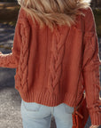 Willaira Slouchy Textured Knit Sweater