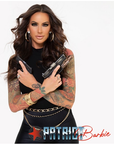 Autographed 8 x 10 Patriot Barbie Print