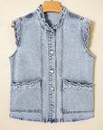 Ava Trim Patch Front Vest