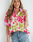 Rebekah Collar Short Sleeve Shirt