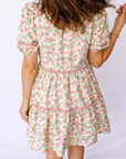 Rachel Short Puff Sleeve Dress