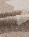 Star Sherpa Textured Buttoned Sweater Cardigan