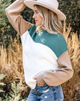 Anava Ribbed Knit Baggy Sweater