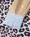 Aleia Chest Cuffed Sleeve Shirt