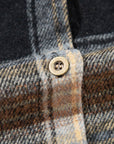 Everly Rounded Hem Plaid Shacket