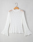 Laurel Bell Sleeve Mock Blouse