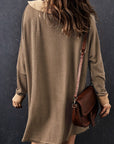 Bianca Waffle Knit Long Sleeve Top