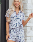 Reyna Polo Collar Lounge Set