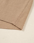 Zariah Embellished Keyhole Ribbed Sweater
