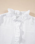 Hallie Short Bubble Sleeve Shirt