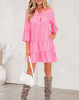 Oaklynn Tiered Flowy Mini Dress