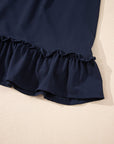 Deborah Waist Square Mini Dress