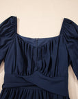 Deborah Waist Square Mini Dress
