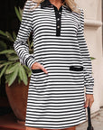Lyra Long Sleeve Shirt Dress
