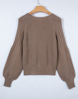 Briana Mixed Texture Knit Sweater