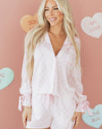 Talia Ties 2pcs Pajama Set