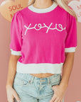 Isla Short Puff Sleeve Sweater