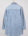 Takina Raw Hem Loose Shirt