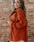 Andrea Drop Shoulder Casual Shacket