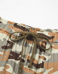 Camo Drawstring Elastic Waist Jogger Pants
