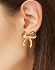 Chloe Design Plated Studded Earrings