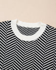 Evelyn Edge Drop Shoulder Sweater