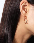 Ring / Hoop Earrings Gold / Silver