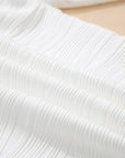 Nyomi Color Textured Zip Pullover
