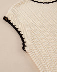 Sophia Knit Short Sleeve Sweater
