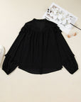 Jaycee Sleeve Chiffon Elegant PLUS Shirt