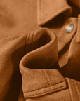 Solid Faux Suede Hollowed Jacket