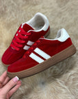 Harper Lace Up Flat Shoes