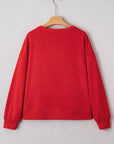 Grelyra Holiday Christmas Graphic Sweatshirt