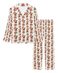 Baha Ranch Christmas Highland Women's Western Pajama Set