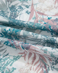 Tropical Palm Cropped Tank and Pants Set