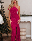 Meadow High Bodycon Sequin Gown