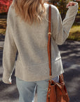 Isabella High Drop Shoulder Sweater