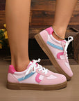Mila Lace Up Flat Shoes