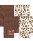 Vintage Cowgirls Set of 4 Kitchen Dish Towels Made in America