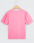 Lilah Short Puff Sleeve Blouse