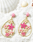 Marley Plaited Plated Waterdrop Earrings