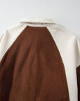 Alia Patchwork Down Fleece Shacket