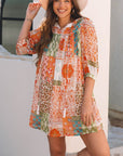Tallulah Sleeve Chiffon Loose Dress