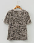 Zoya Print Short Sleeve Top