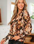 Cali Puff Sleeve Breezy Blouse