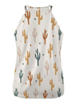 Baha Ranch Cactus Western Tank Top