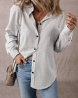 Zazita Tab Sleeve Long Shirt