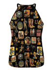 Baha Ranch Vintage Cowboy Collage Tank Top